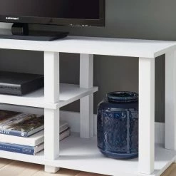 Ashley Furniture TV Stands Baraga - White - Tv Stand