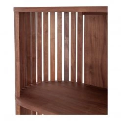 Moe's Home Collection Bookcases Henrich Bookshelf Natural Oil