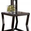 Ashley Furniture Kelton - Espresso - Rectangular End Table