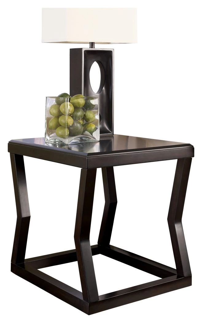 Ashley Furniture Kelton - Espresso - Rectangular End Table 3 Ashley Furniture Kelton - Espresso - Rectangular End Table