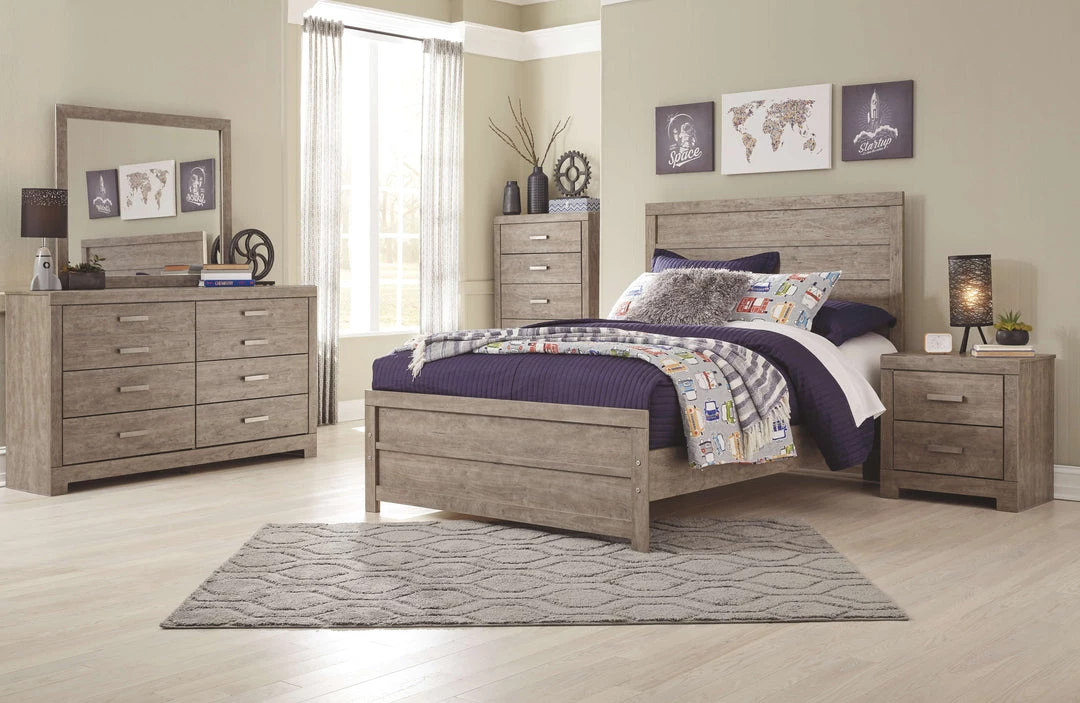 Signature Design By Ashley® Culverbach - Gray - Full Panel Bed Beds 4 Signature Design By Ashley® Culverbach - Gray - Full Panel Bed Beds