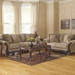 Ashley Furniture Lanett - Barley - Sofa Sofas
