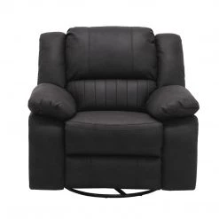 Emerald Home Navaro Swivel Gliding Recliner, Licorice Chairs
