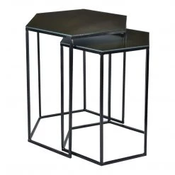 Moe's Home Collection Polygon Accent Tables Set Of 2