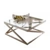 Ashley Furniture Tables Coylin - Brushed Nickel Finish - Square Cocktail Table 1 Ashley Furniture Tables Coylin - Brushed Nickel Finish - Square Cocktail Table