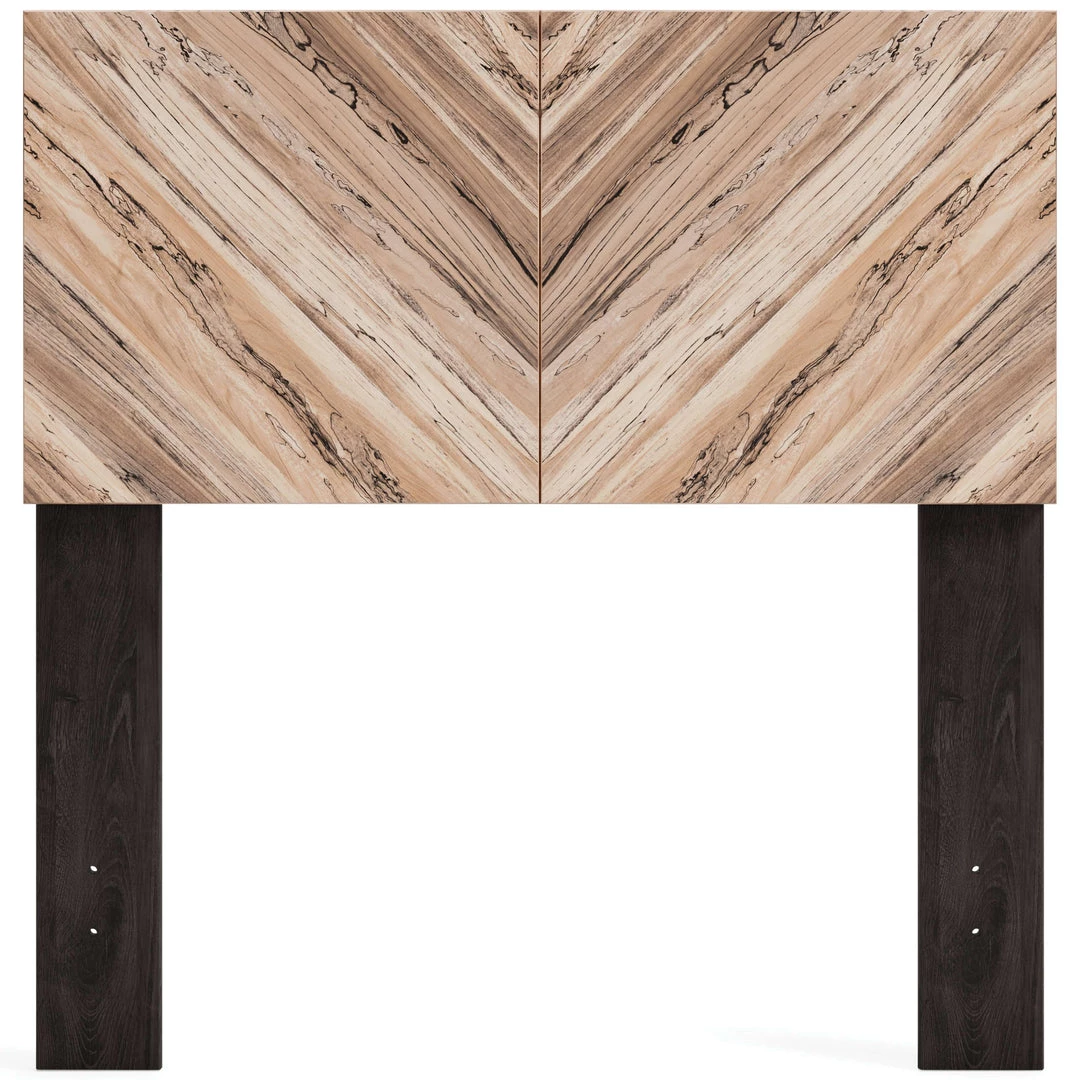 Ashley Furniture Piperton - Brown / Black - Twin Panel Headboard Headboards 4 Ashley Furniture Piperton - Brown / Black - Twin Panel Headboard Headboards