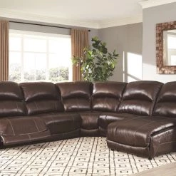 Signature Design By Ashley® Reclining Furniture Hallstrung - Left Arm Facing Zero Wall Power Recliner, Armless Recliner, Wedge, Armless Chair, Right Arm Facing Press Back Power Chaise Sectional