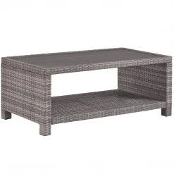 Ashley Furniture Salem - Gray - Rectangular Cocktail Table