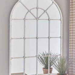 Ashley Furniture Accessories Oengus - Antique White - Accent Mirror 8 Ashley Furniture Accessories Oengus - Antique White - Accent Mirror