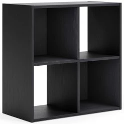 Ashley Furniture Langdrew - Black - Four Cube Organizer