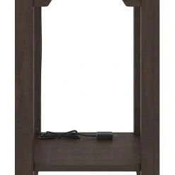 Ashley Furniture Camiburg - Warm Brown - Chair Side End Table
