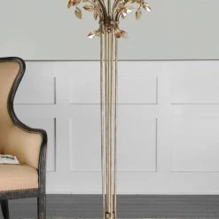 Uttermost Alenya Gold Floor Lamp