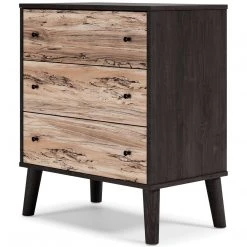Ashley Furniture Chests Piperton - Brown / Black - Three Drawer Chest