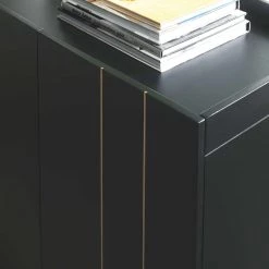 Ashley Furniture Cabinets Brentburn - Black/gold Finish - Accent Cabinet 14 Ashley Furniture Cabinets Brentburn - Black/gold Finish - Accent Cabinet