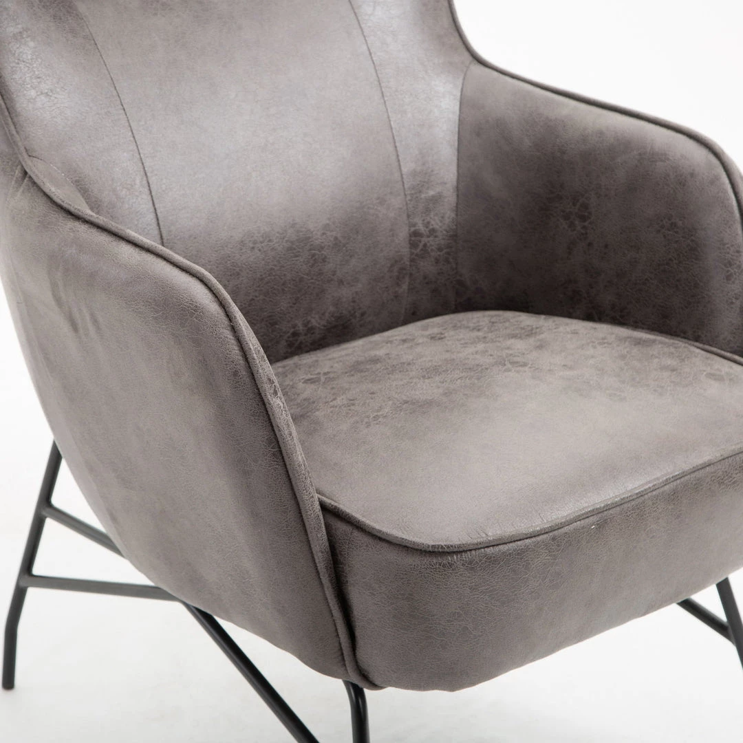Emerald Home Chairs Franky Accent Chair, Charcoal 11 Emerald Home Chairs Franky Accent Chair, Charcoal