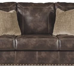 Ashley Furniture Nicorvo - Coffee - Queen Sofa Sleeper