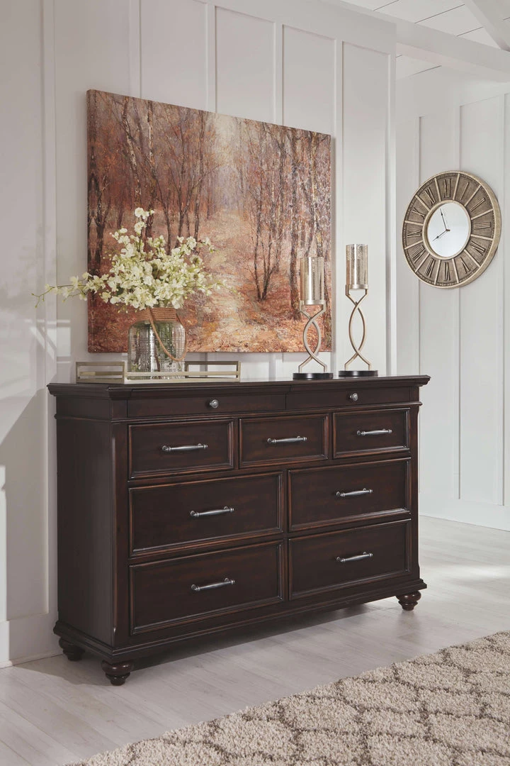 Ashley Furniture Dressers Brynhurst - Dark Ultimate Best In Class Dresser, Mirror 8 Ashley Furniture Dressers Brynhurst - Dark Ultimate Best In Class Dresser, Mirror