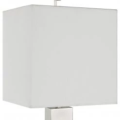 Accessories Uttermost Pilaster Black Marble Table Lamp