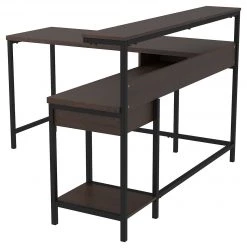Ashley Furniture Camiburg - Warm Brown - L-desk With Storage Desks