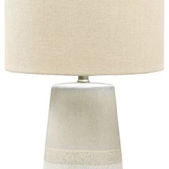 Ashley Furniture Shavon - Beige/white - Ceramic Table Lamp (1/cn) Accessories