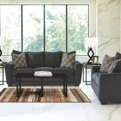 Ashley Furniture Wixon - Slate - Sofa Sofas