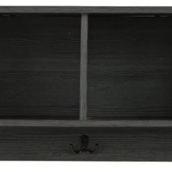 Ashley Furniture Accessories Mansi - Gray - Wall Shelf - 5-hooks