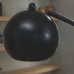 Ashley Furniture Marinel - Black - Metal Floor Lamp (1/cn)