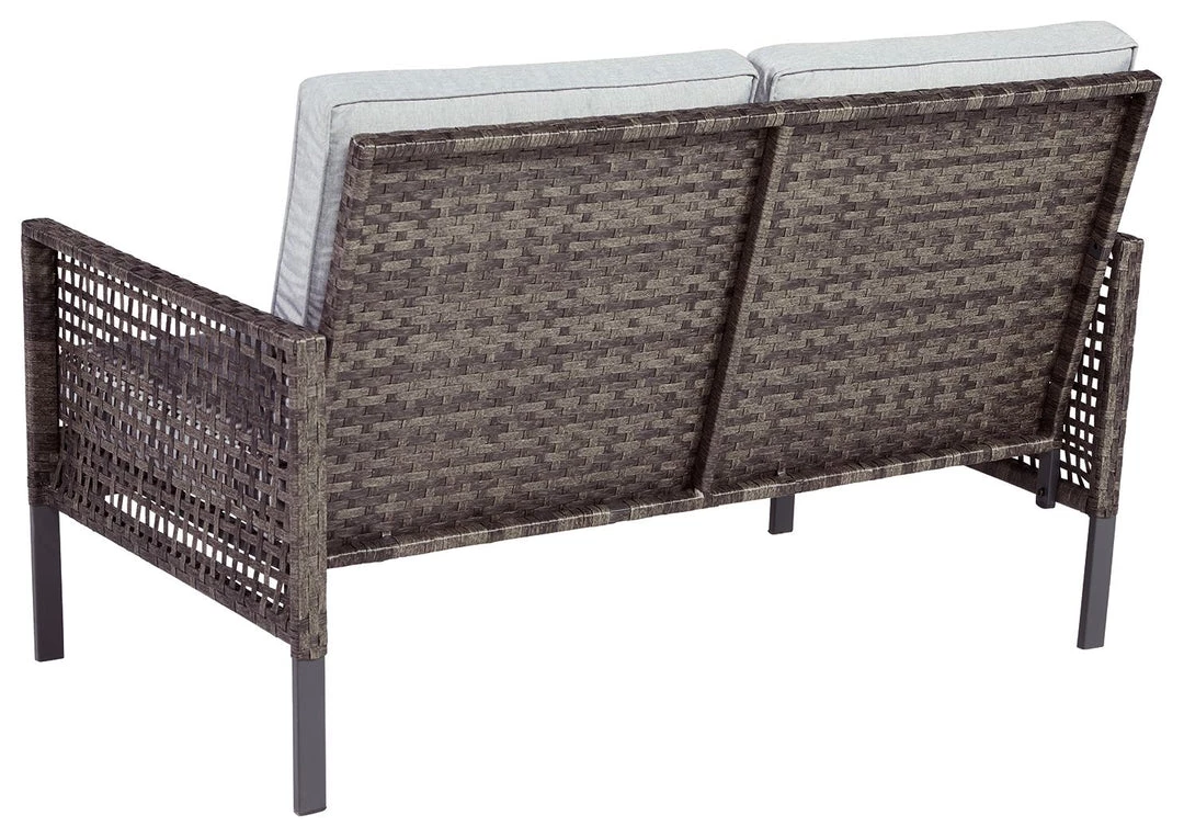 Ashley Furniture Outdoor Sets Lainey - Two-tone Gray - Love/chairs/table Set (4/cn) 8 Ashley Furniture Outdoor Sets Lainey - Two-tone Gray - Love/chairs/table Set (4/cn)