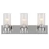 Uttermost Cardiff Nickel 3 Light Vanity