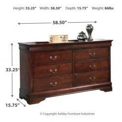 Ashley Furniture Alisdair - Dark Ultimate Best In Class Dresser, Mirror 17 Ashley Furniture Alisdair - Dark Ultimate Best In Class Dresser, Mirror