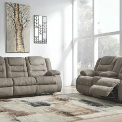 Signature Design By Ashley® McCade - Durable - Reclining Sofa & Loveseat Set Reclining Furniture