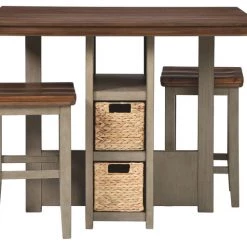 Ashley Furniture Dining Room Sets Lettner - Gray/brown - Rect Drm Counter Tbl Set(5/cn) 18 Ashley Furniture Dining Room Sets Lettner - Gray/brown - Rect Drm Counter Tbl Set(5/cn)