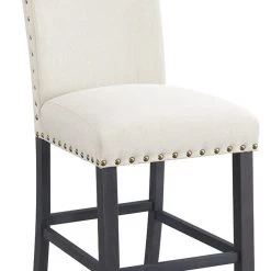 Signature Design By Ashley® Kreabindale - Dark Gray - Upholstered Barstool (2/cn) Stools