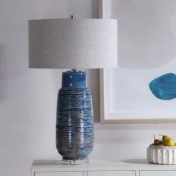 Uttermost Magellan Blue Table Lamp Accessories