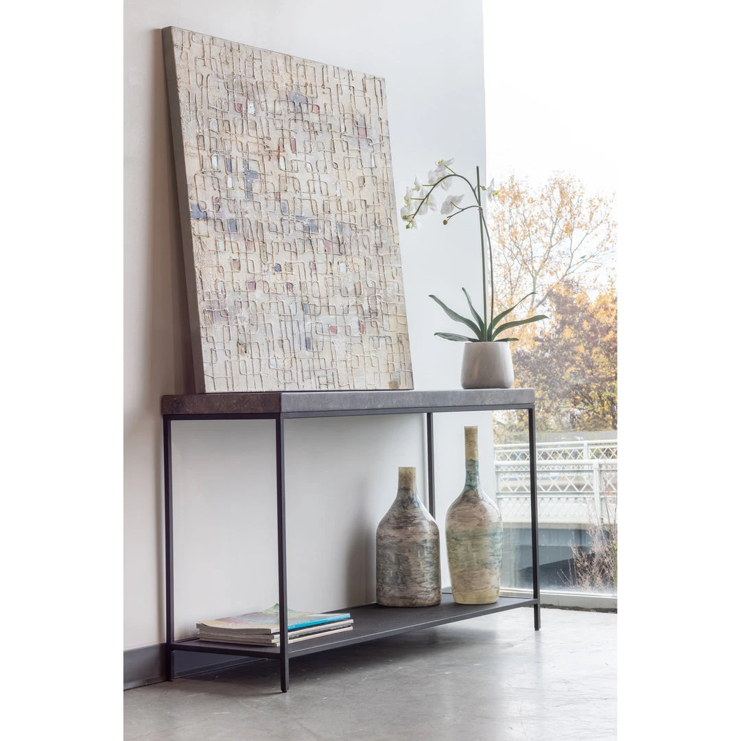 Moe's Home Collection Makrana Marble Console Table 5 Moe's Home Collection Makrana Marble Console Table