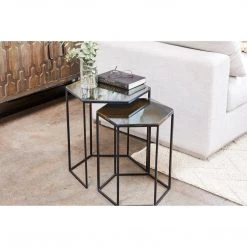 Moe's Home Collection Polygon Accent Tables Set Of 2