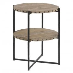 Uttermost Kamau Round Accent Table Tables