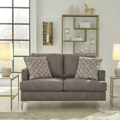Ashley Furniture Arcola - Brown Dark - Rta Loveseat 10 Ashley Furniture Arcola - Brown Dark - Rta Loveseat