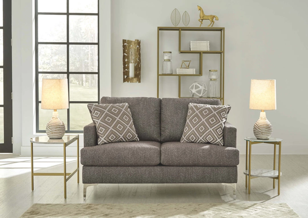 Ashley Furniture Arcola - Brown Dark - Rta Loveseat 5 Ashley Furniture Arcola - Brown Dark - Rta Loveseat