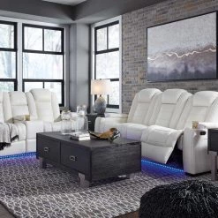 Signature Design By Ashley® Party Time - Power Sofa, Loveseat - Set Living Room Sets