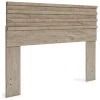 Signature Design By Ashley® Headboards Oliah - Natural - Queen Panel Headboard