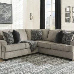 Signature Design By Ashley® Bovarian - Left Arm Facing Sofa With Corner Wedge, Armless Chair, Right Arm Facing Loveseat Sectional