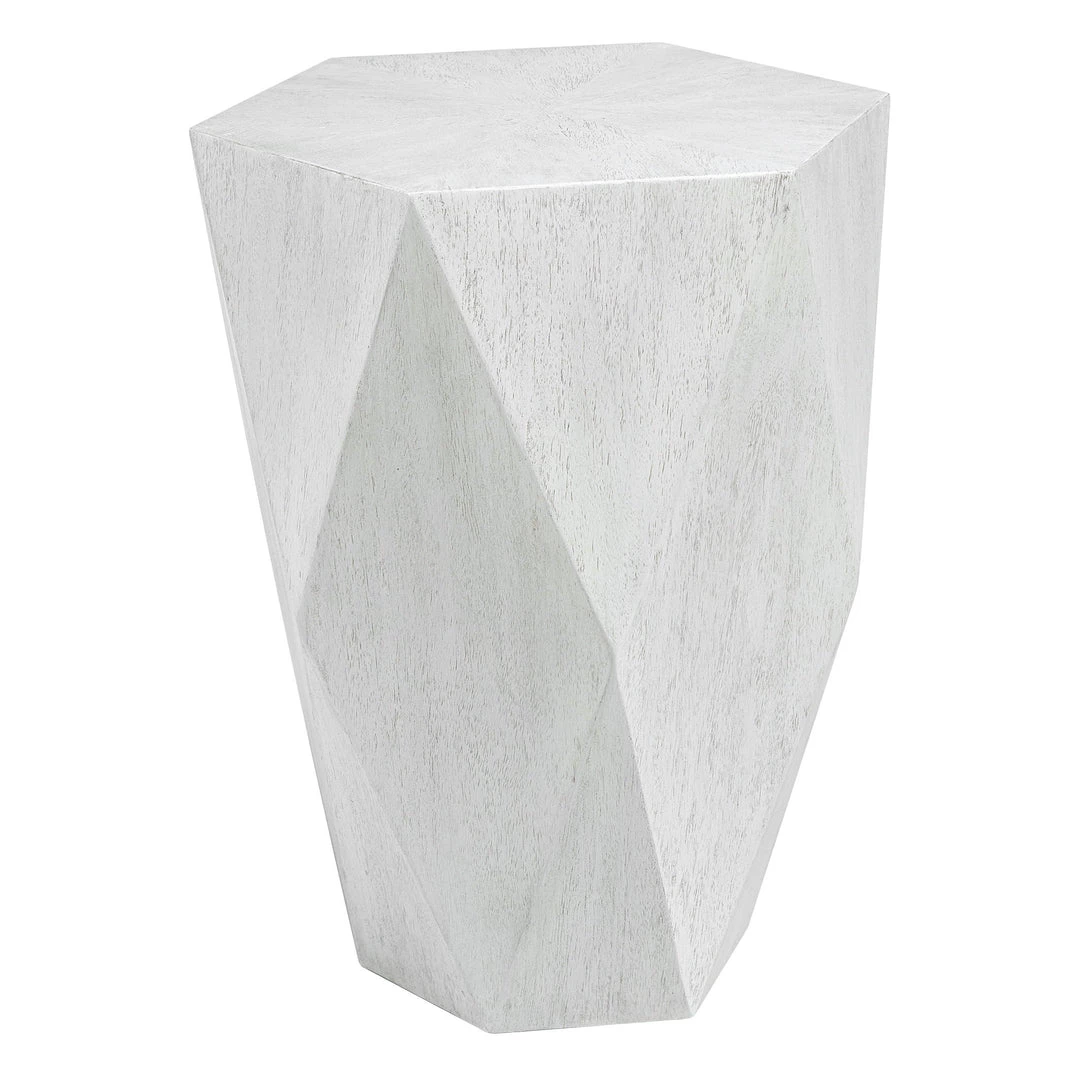 Uttermost Volker White Side Table Tables 6 Uttermost Volker White Side Table Tables