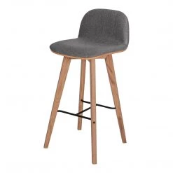 Moe's Home Collection Stools Napoli Barstool Grey 10 Moe's Home Collection Stools Napoli Barstool Grey