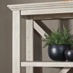 Ashley Furniture Carynhurst - Whitewash - Large Bookcase Bookcases