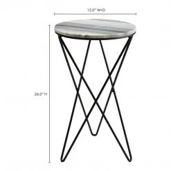 Moe's Home Collection Tables Evangeline Accent Table