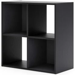 Ashley Furniture Langdrew - Black - Four Cube Organizer