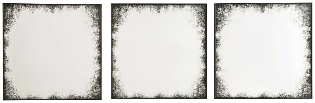 Ashley Furniture Kali - Black - Accent Mirror Set (3/cn) 3 Ashley Furniture Kali - Black - Accent Mirror Set (3/cn)