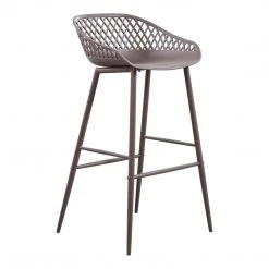 Moe's Home Collection Stools Piazza Outdoor Barstool Grey-m2 13 Moe's Home Collection Stools Piazza Outdoor Barstool Grey-m2