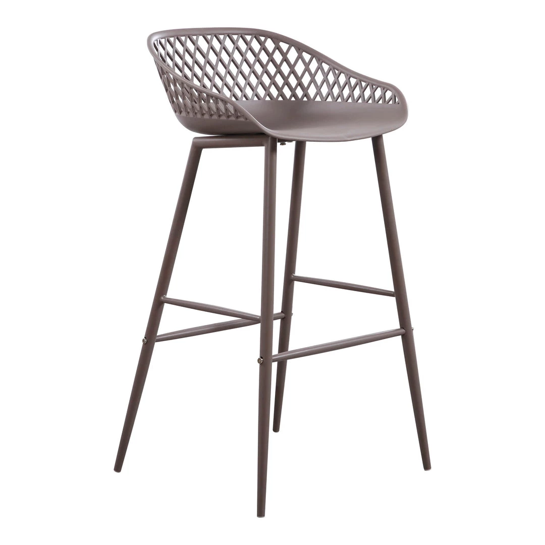 Moe's Home Collection Stools Piazza Outdoor Barstool Grey-m2 8 Moe's Home Collection Stools Piazza Outdoor Barstool Grey-m2